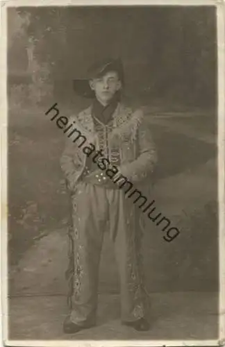 Kostüm - Tracht - West-Mann - Cowboy - Foto-AK - Verlag Max Zahler Berlin