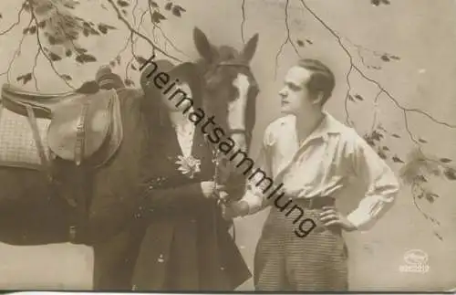 Pferd - Reiterin - Amag 62622/2