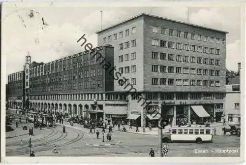 Essen - Hauptpost - Strassenbahn - Bus