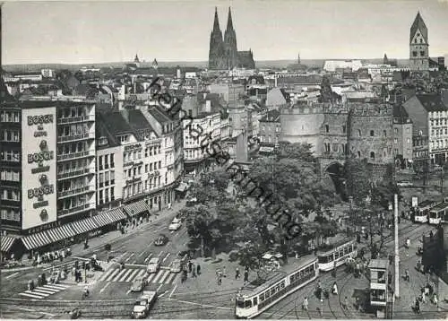 Köln - Hahnentor am Rudolfplatz - Strassenbahn