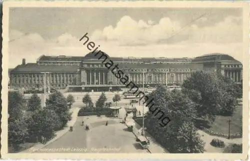 Leipzig - Hauptbahnhof - Strassenbahn