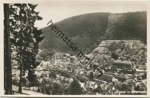 Wildbad - Foto-AK - Verlag Dr. A. Semank Frankfurt a. M.