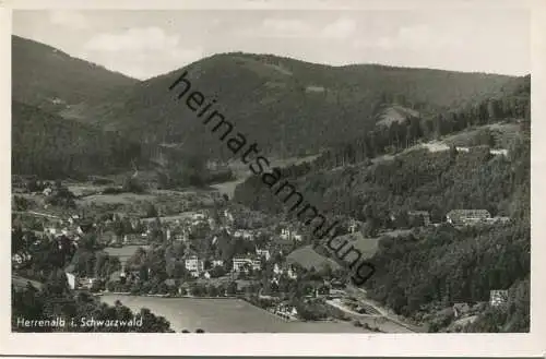 Herrenalb - Foto-AK - Verlag Schöning & Co. Lübeck