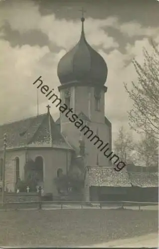 Hinterzarten - Kirche - Foto-AK - Verlag Phot. E. Kresse Hinterzarten