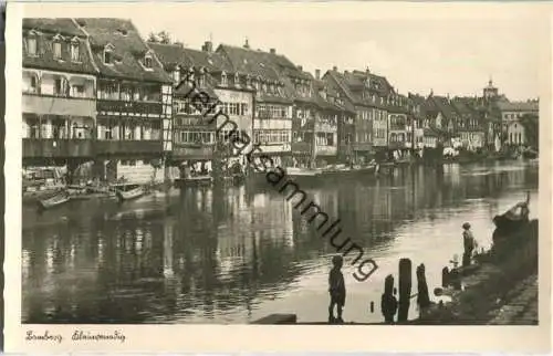Bamberg - Kleinvenedig - Foto-Ansichtskarte