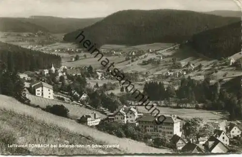 Tonbach - Foto-AK - Verlag A. Hermann & Co. Stuttgart - gel. 1967