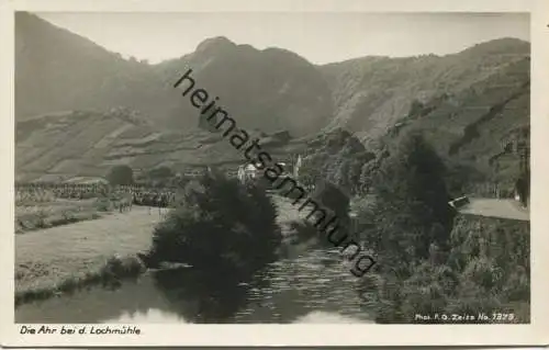 Die Ahr bei der Lochmühle - Foto-AK - Verlag F. G. Zeitz Königssee