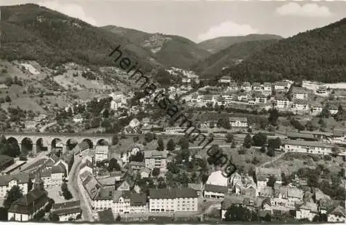 Hornberg - Foto-AK 60er Jahre - Verlag Werner Tuttlingen