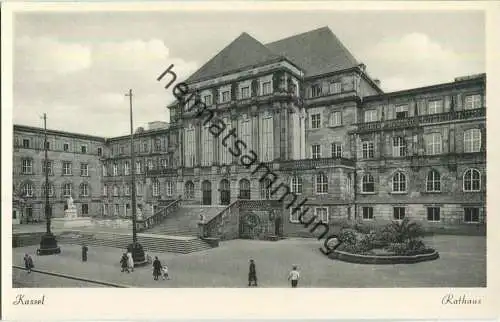 Kassel - Rathaus - Foto-Ansichtskarte