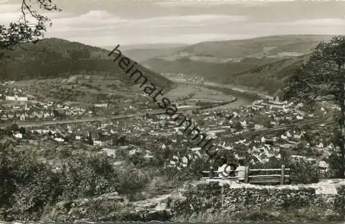 Eberbach - Gesamtansicht - Foto-AK 60er Jahre - Verlag Schöning & Co Lübeck