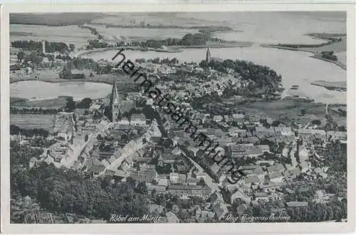 Röbel am Müritzsee - Fliegeraufnahme (G46837y)*