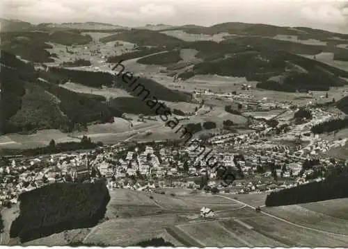 Titisee-Neustadt - Luftbild - Foto-AK Grossformat 60er Jahre - Verlag Franckh Stuttgart