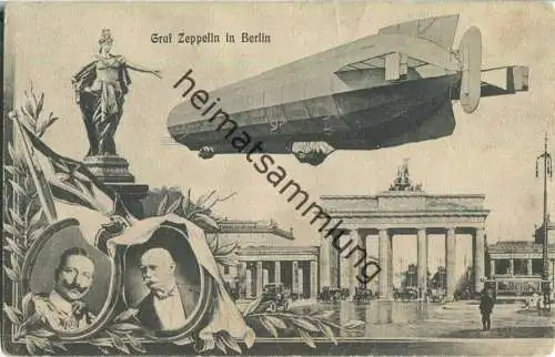 Berlin - Brandenburger Tor - Graf Zeppelin in Berlin