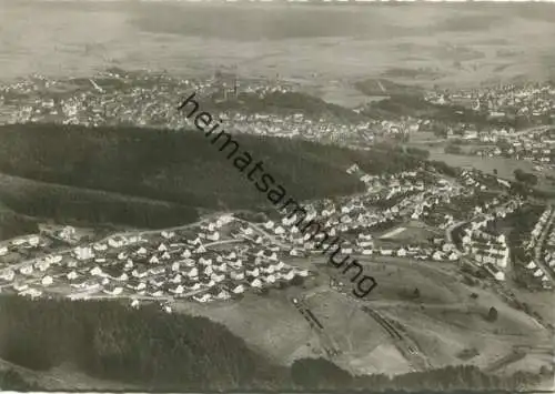 Frankenberg - Luftaufnahme - Foto-AK Grossformat 60er Jahre - Verlag Aero-Bild Fulda