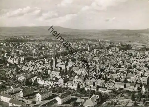 Eschwege - Luftaufnahme - Foto-AK Grossformat 60er Jahre - Verlag Schöning & Co Lübeck - 60er Jahre