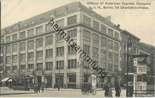 Berlin - Offiices of American Express Company - Charlottenstrasse