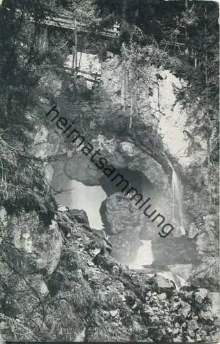 Gollinger Wasserfall - Obere Partie - Verlag J. Huttegger Salzburg 1911