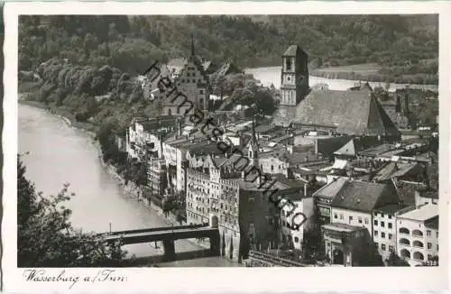 Wasserburg am Inn - Foto-Ansichtskarte - Verlag Feldbauer München