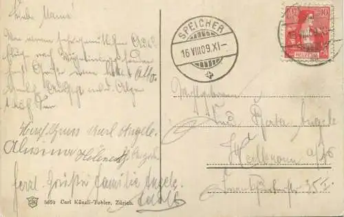 Schweiz - Seealp - Altmann Säntis gel. 1909