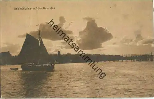 Hamburg auf der Unterelbe - Verlag M. L. Carstens Hamburg