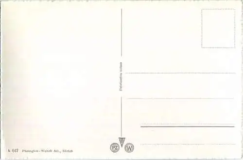 Basel - Münster - Nachtaufnahme - Foto-Ansichtskarte - Verlag Photoglob-Wehrli Zürich