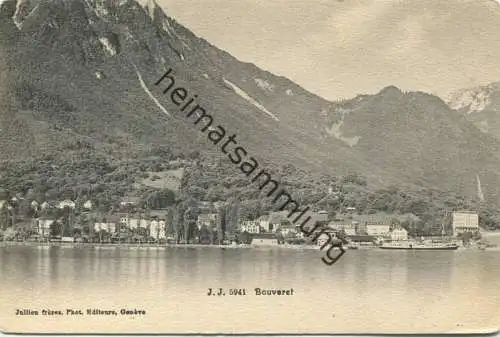 Schweiz - Bouveret gel. 1908