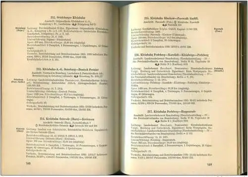 Handbuch der öffentlichen Verkehrsbetriebe 1936 - 386 Seiten - Leineneinband - Beschreibung und Betriebszahlen der deuts