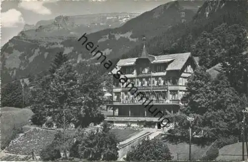Schweiz - Grindelwald - Hotel Alpina - Foto-AK