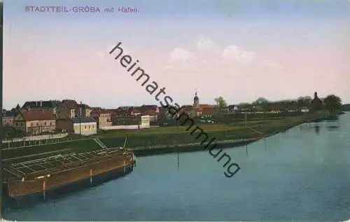 Gröba - Stadtteil mit Hafen - Verlag Jos. Faltermayr Gröba