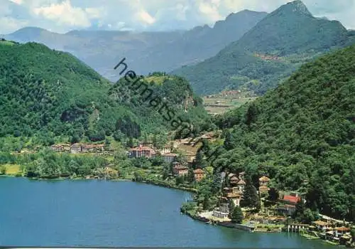 Schweiz - Figino - Lago di Lugano - AK-Großformat