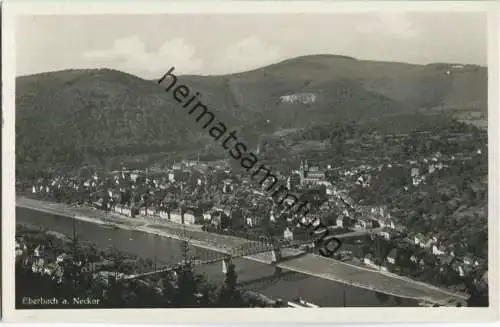 Eberbach - Foto-Ansichtskarte - Verlag Wilhelm Gerling Darmstadt