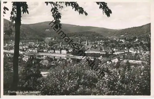 69412 Eberbach - Foto-Ansichtskarte - Verlag Wilhelm Gerling Darmstadt