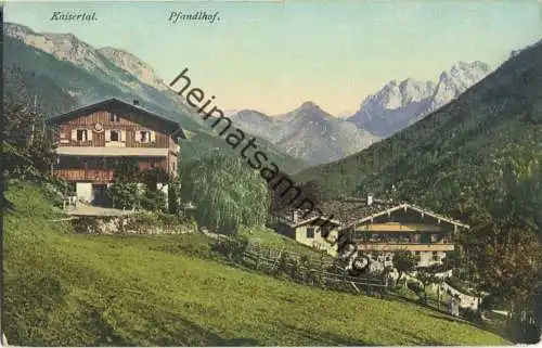 Kaisertal - Pfandlhof - Verlag Purger & Co. München