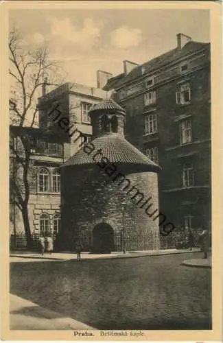 Praha - Betlemska kaple - Foto-Ansichtskarte - Verlag Rudolf Hampl Praha