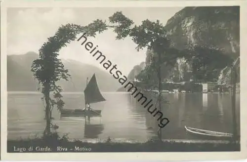 Lago di Garda - Riva - Foto-Ansichtskarte - Edizione Luigi Farina Riva