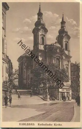 Karlovy Vary - Karlsbad - Katholische Kirche