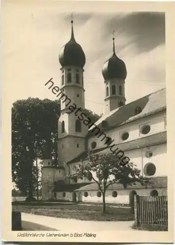 Weihenlinden - Wallfahrtskirche - Foto-Ansichtskarte