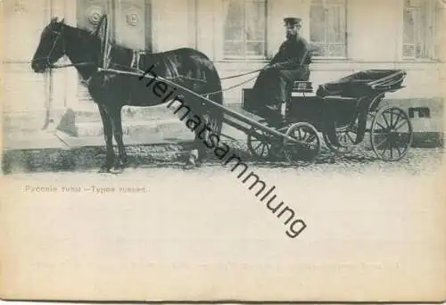 Types russes ca. 1900