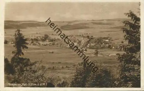 Schönsee - Gesamtansicht - Verlag Jos. Geist Schönsee gel. 1941