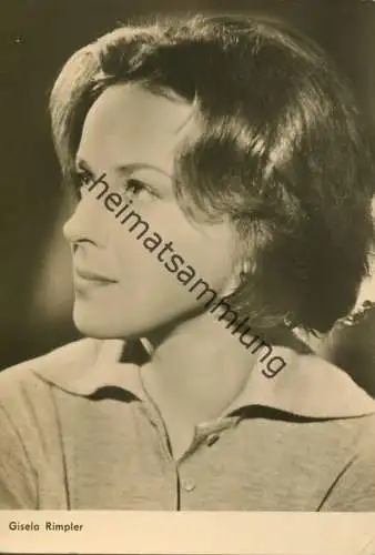 Gisela Rimpler - VEB Progress Film Vertrieb Berlin 1964 - Keine AK-Einteilung