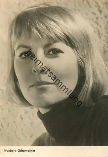 Ingeborg Schumacher - VEB Progress Film Vertrieb Berlin 1966 - Keine AK-Einteilung