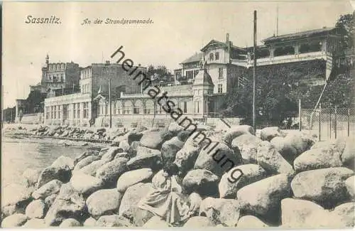 Sassnitz - An der Strandpromenade