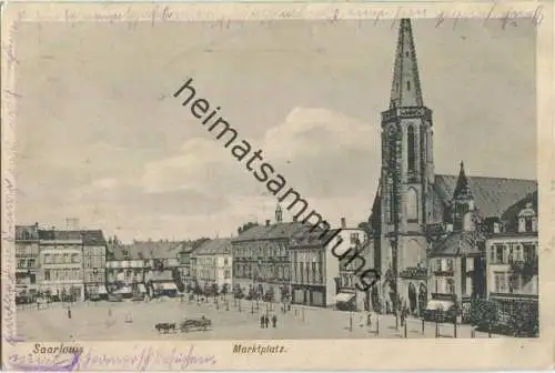 Saarlouis - Marktplatz - Briefstempel