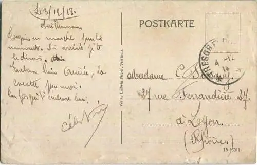 Saarlouis - Franziskanerinnen-Kloster - Feldpost