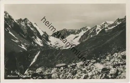 Stubaier Alpen - Falbeson Talschluss - Foto-Ansichtskarte (G46503y)*