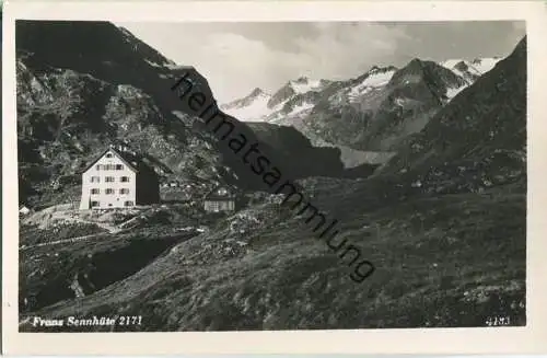 Stubaier Alpen - Franz Sennhütte - Foto-Ansichtskarte