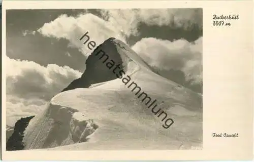 Stubaier Alpen - Zuckerhütl - Foto-Ansichtskarte