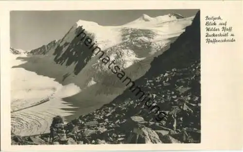 Stubaier Alpen - Peiljoch - Wilder Pfaff - Zuckerhütl - Foto-Ansichtskarte