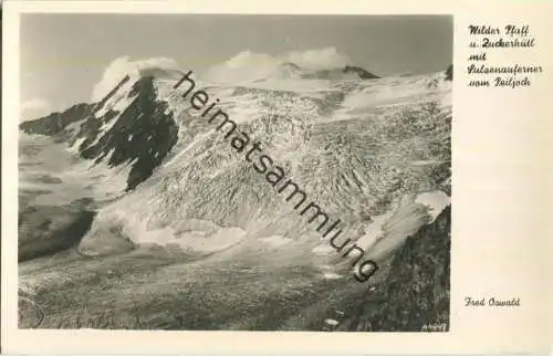 Stubaier Alpen - Zuckerhütl - Wilder Pfaff - Foto-Ansichtskarte