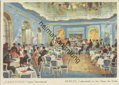 Berlin-Schöneberg - Casanova Casino International - Der Blaue Spiegel-Saal - Lutherstraße 22 - Martin Frost
